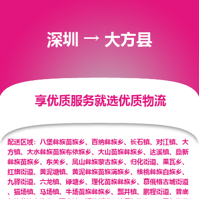 深圳到大方縣貨運(yùn)公司_深圳到大方縣貨運(yùn)專(zhuān)線