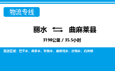 麗水到曲麻萊縣物流專(zhuān)線(xiàn)-麗水至曲麻萊縣貨運(yùn)公司