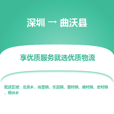 深圳到曲沃縣貨運公司(當天派送）